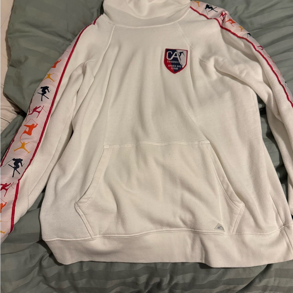 California Cowboy Apres Ski US Ski Team mock turtleneck sweater